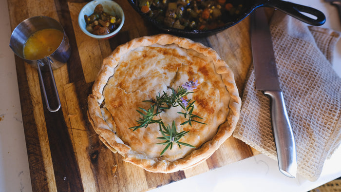 Cozy Fall Veggie Pot Pie