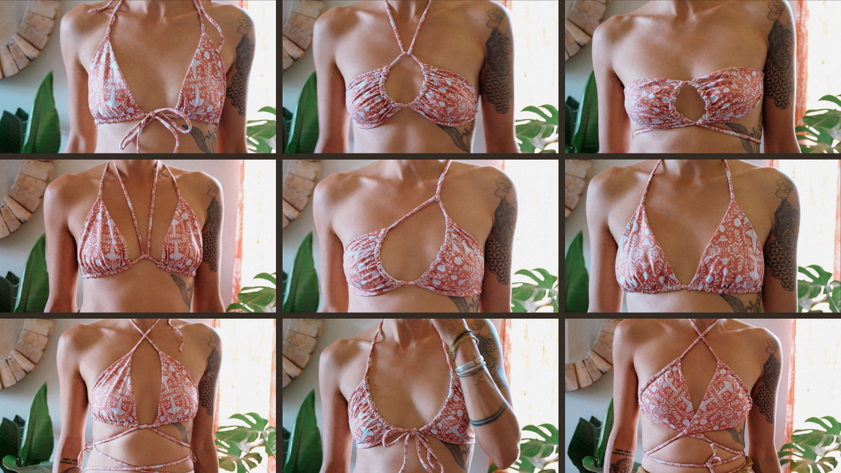 9 ways to wear your bikini top