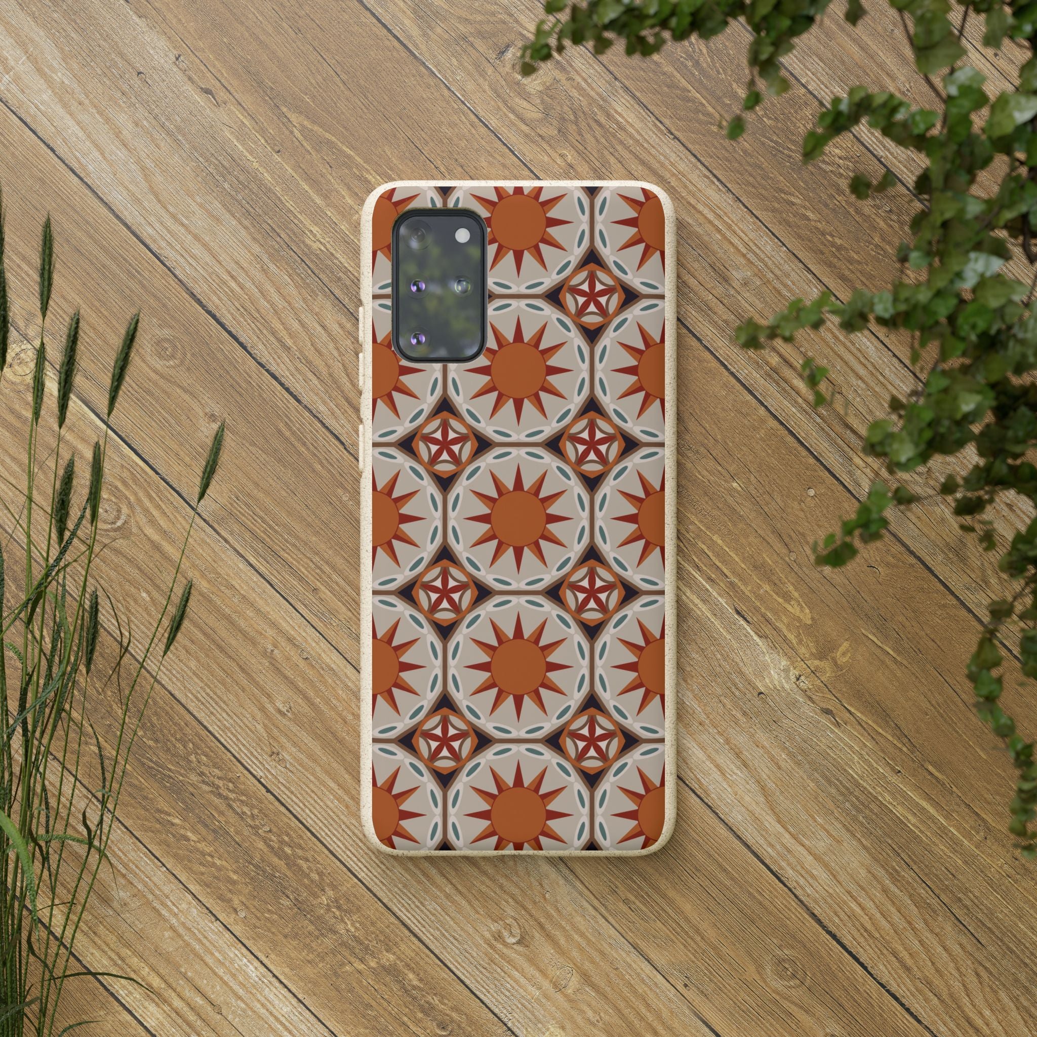 Radial Sun Biodegradable Cases