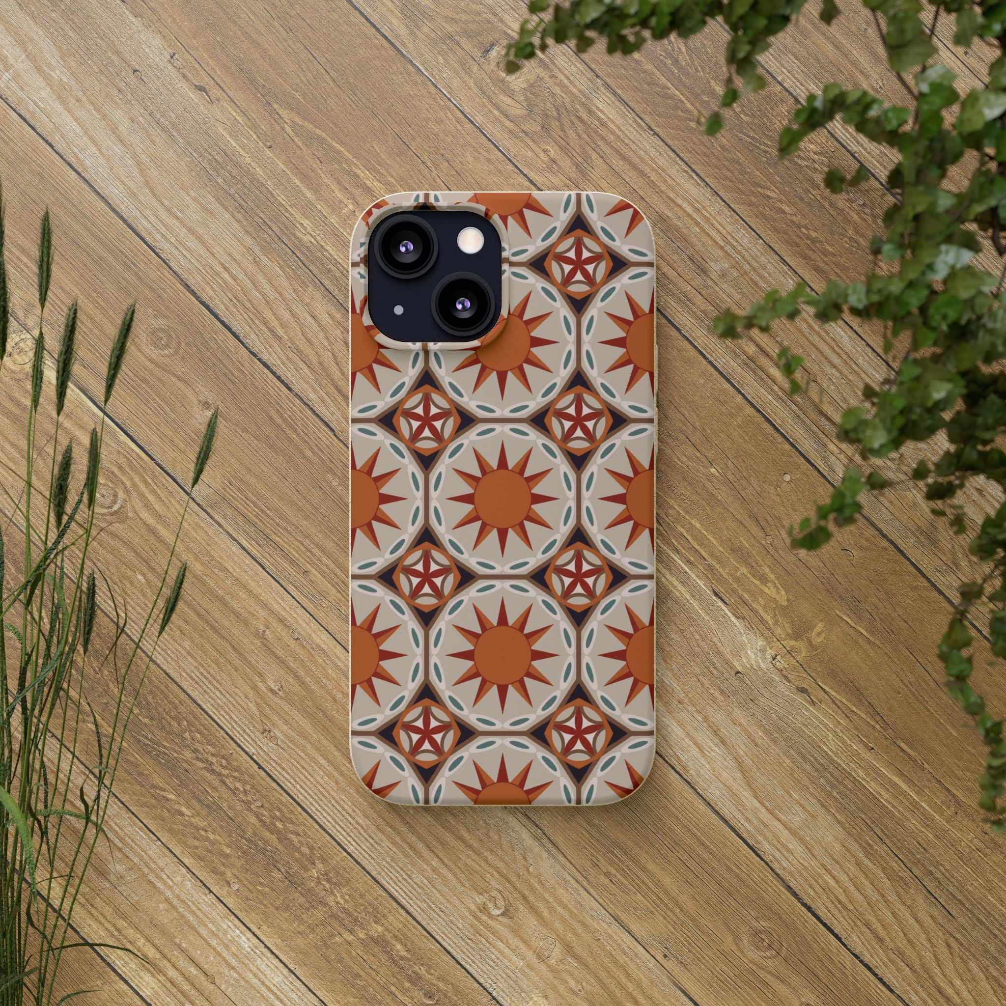 Radial Sun Biodegradable Cases