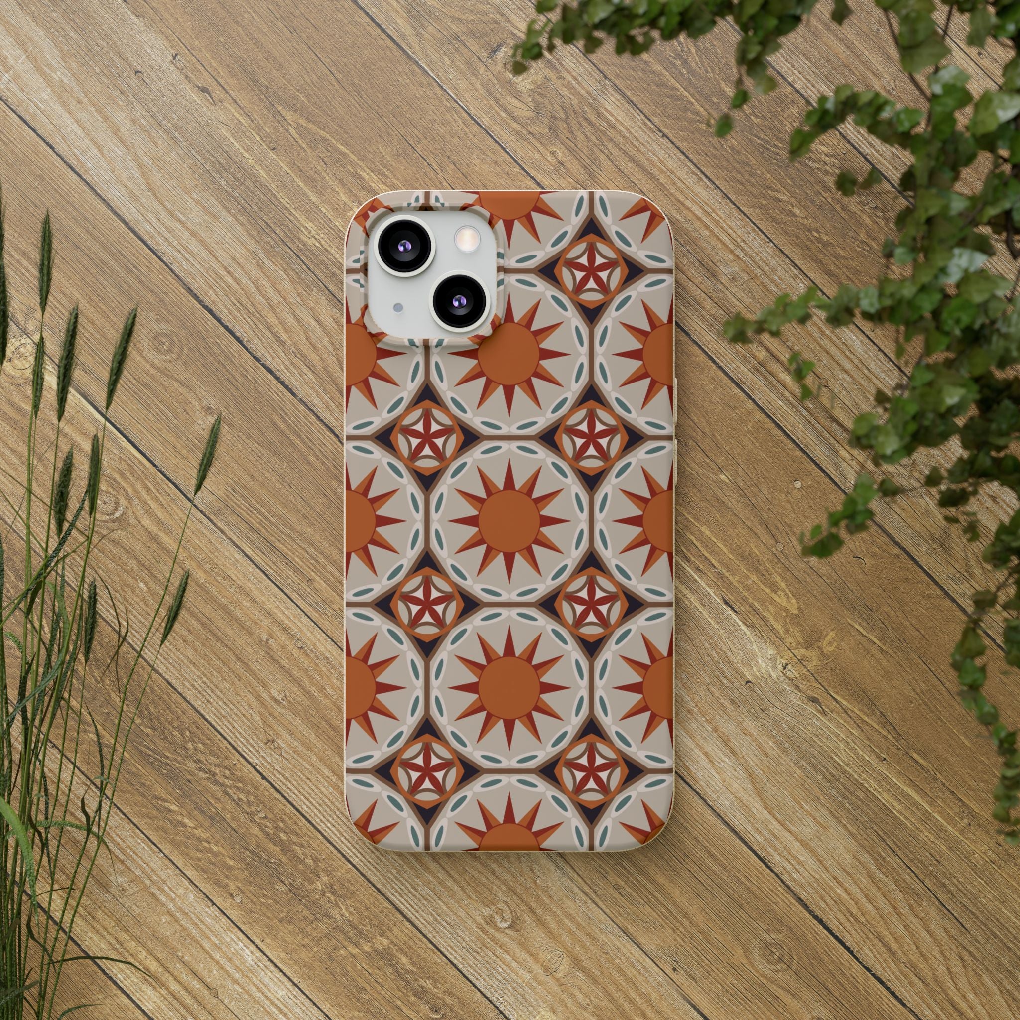 Radial Sun Biodegradable Cases