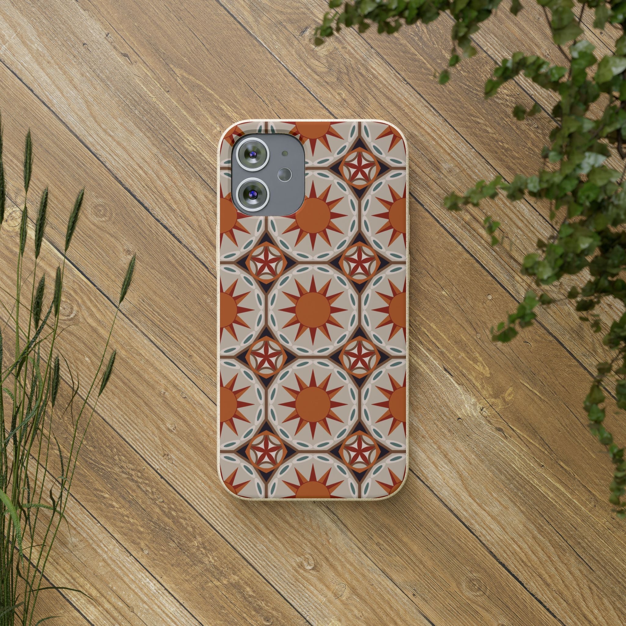 Radial Sun Biodegradable Cases