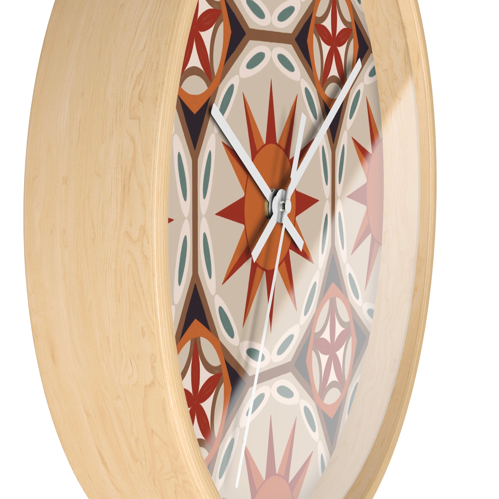 Radial Sunl Wall Clock - Vibrant Home Decor for Unique Spaces