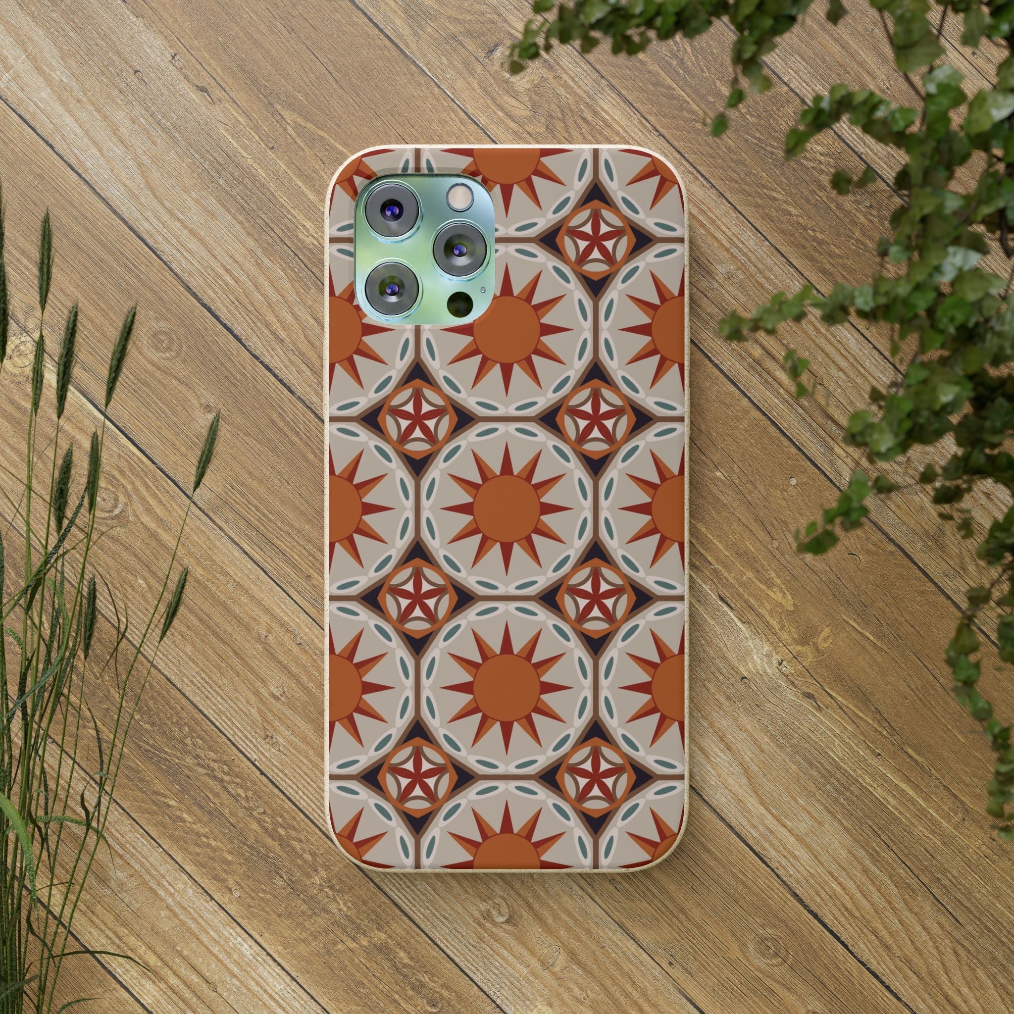 Radial Sun Biodegradable Cases