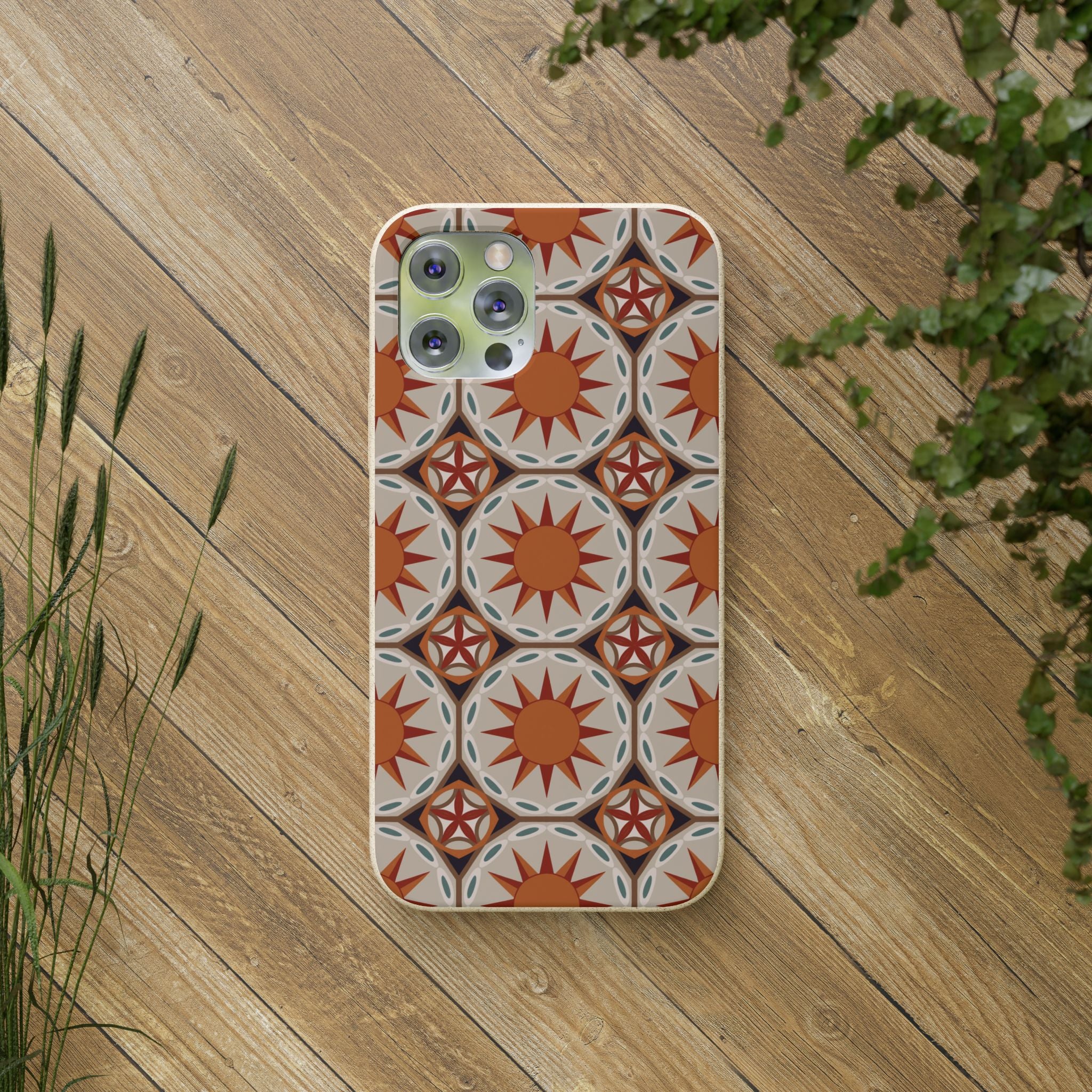 Radial Sun Biodegradable Cases