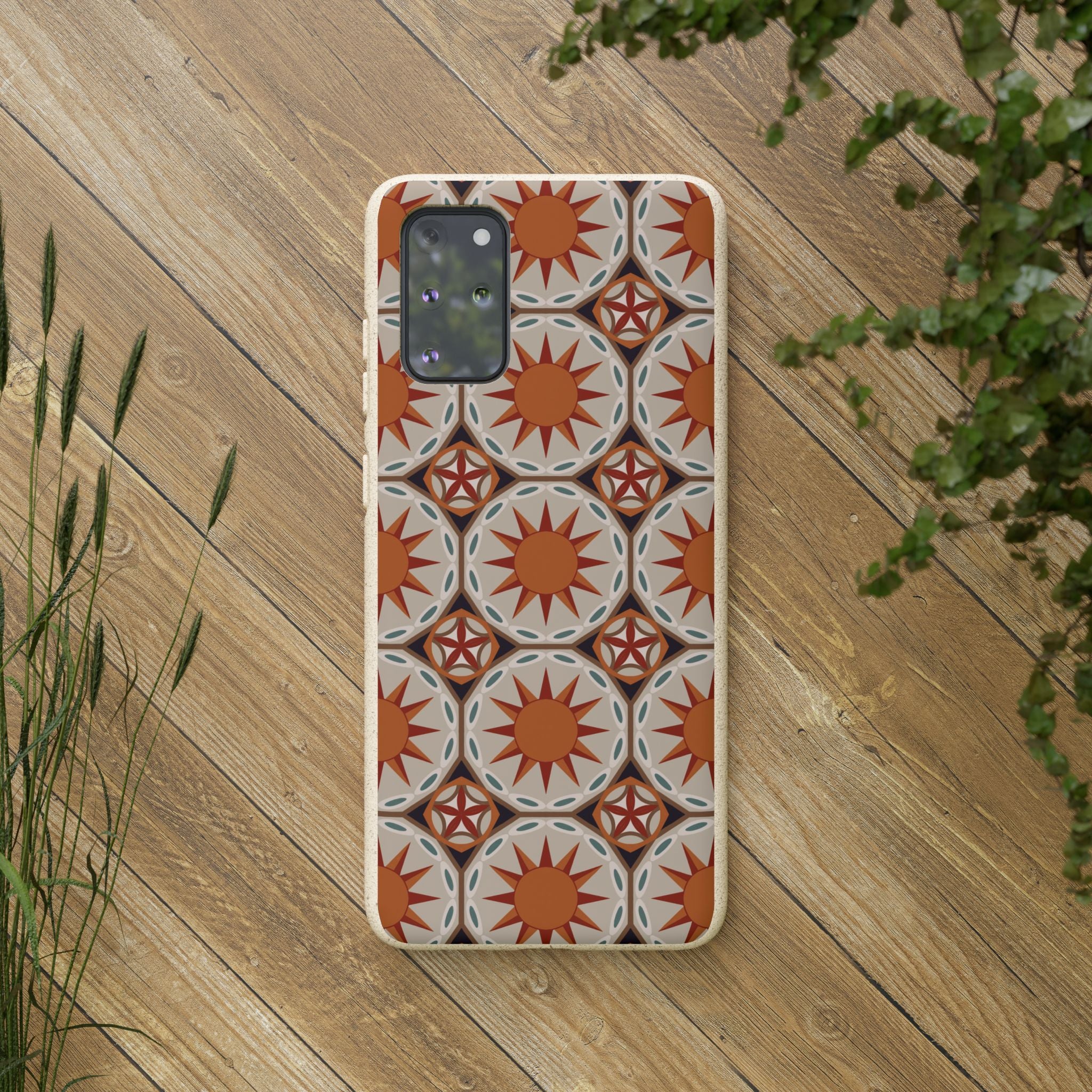 Radial Sun Biodegradable Cases