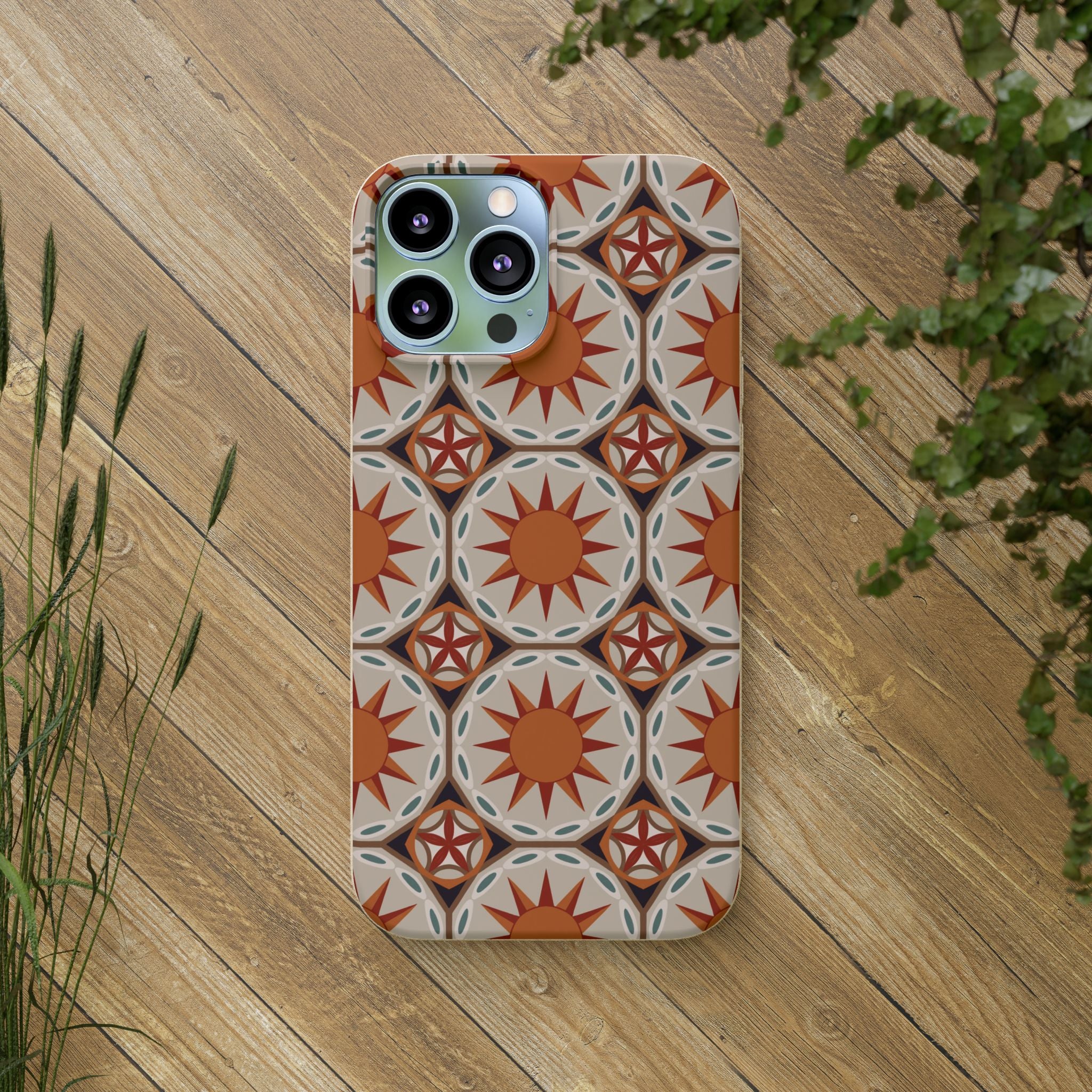 Radial Sun Biodegradable Cases