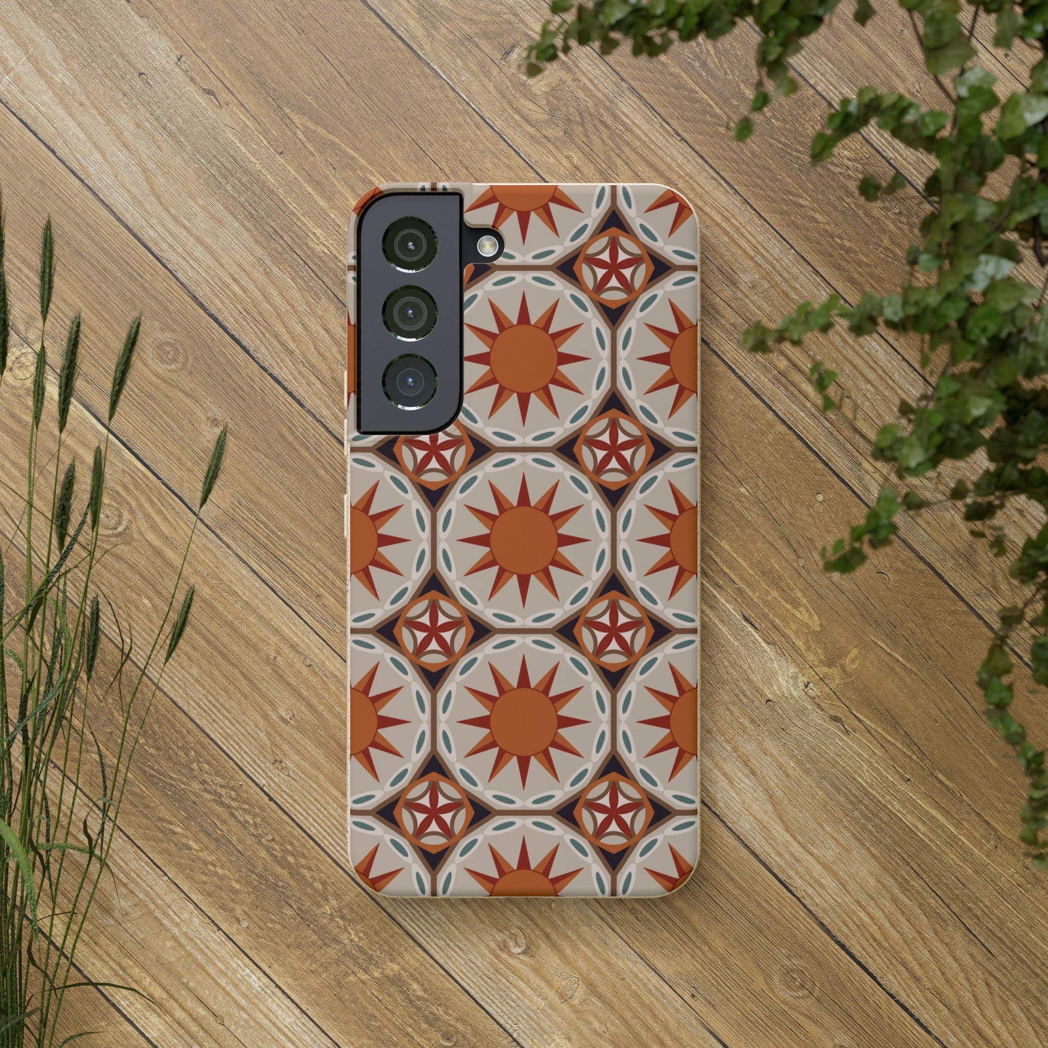 Radial Sun Biodegradable Cases