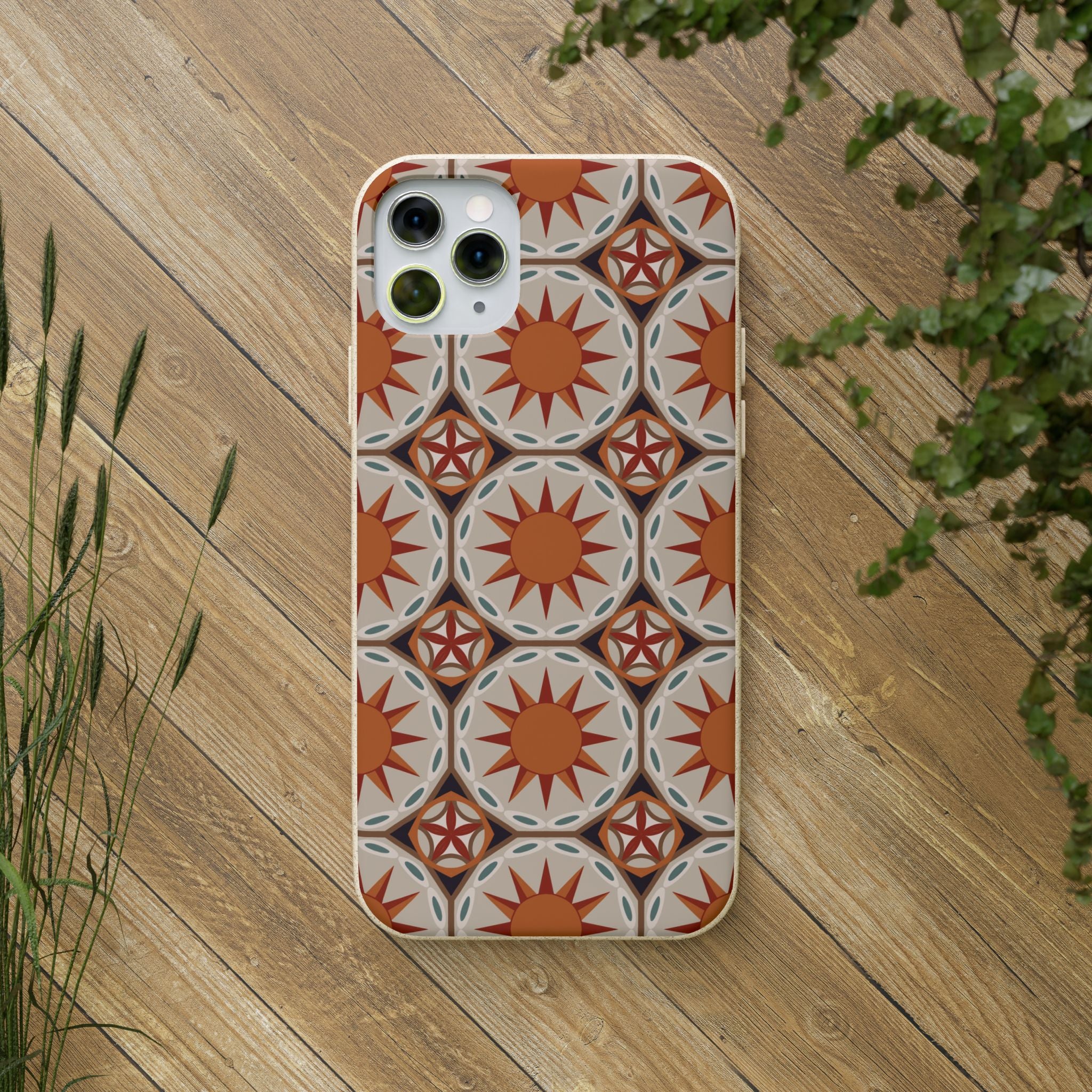 Radial Sun Biodegradable Cases