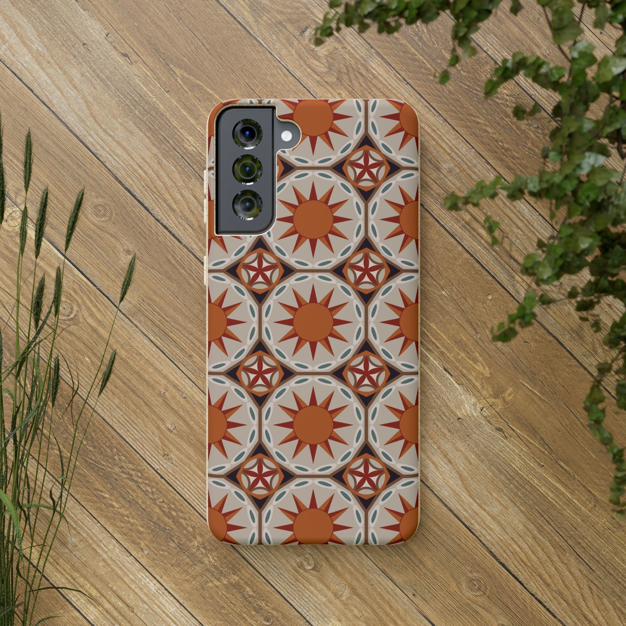 Radial Sun Biodegradable Cases