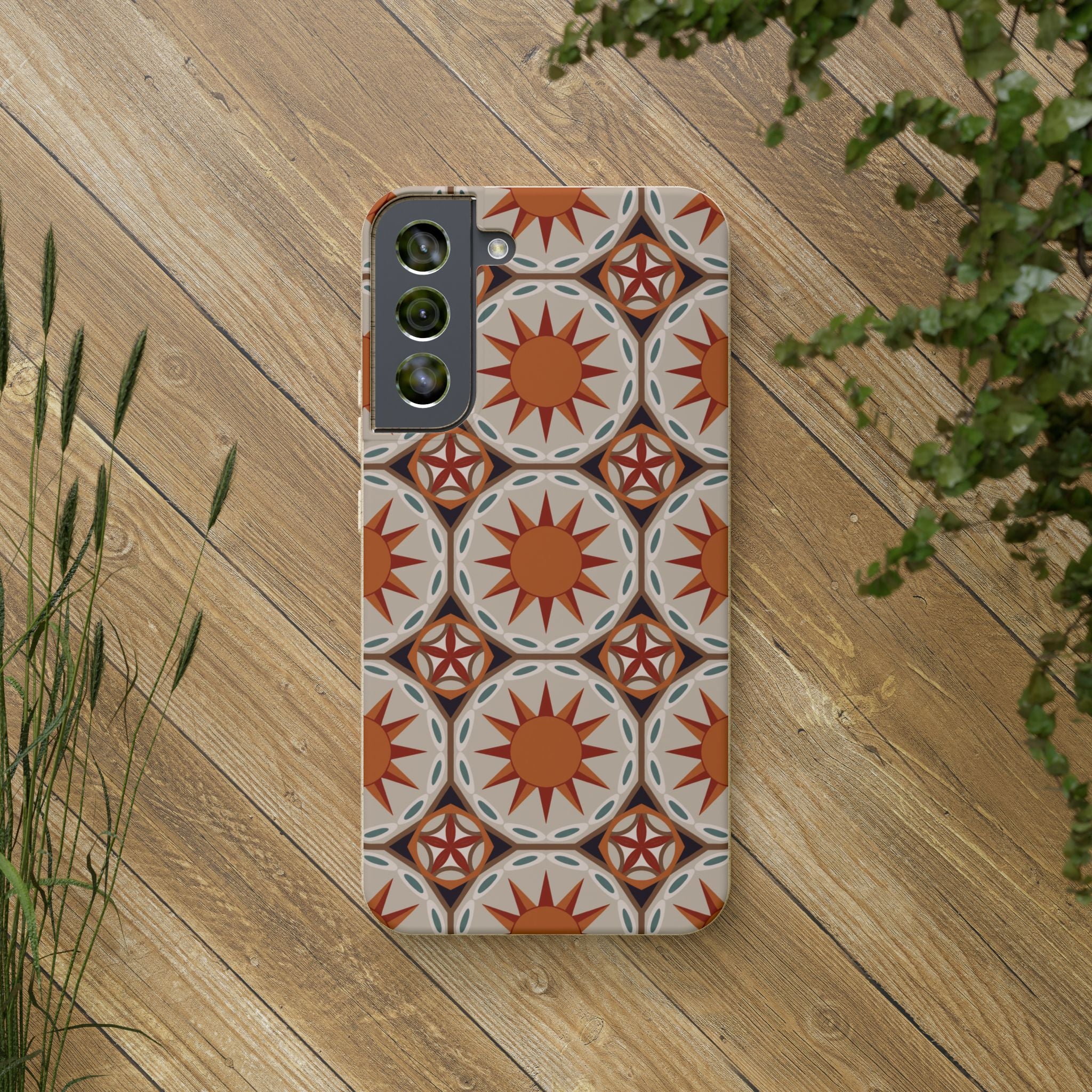 Radial Sun Biodegradable Cases