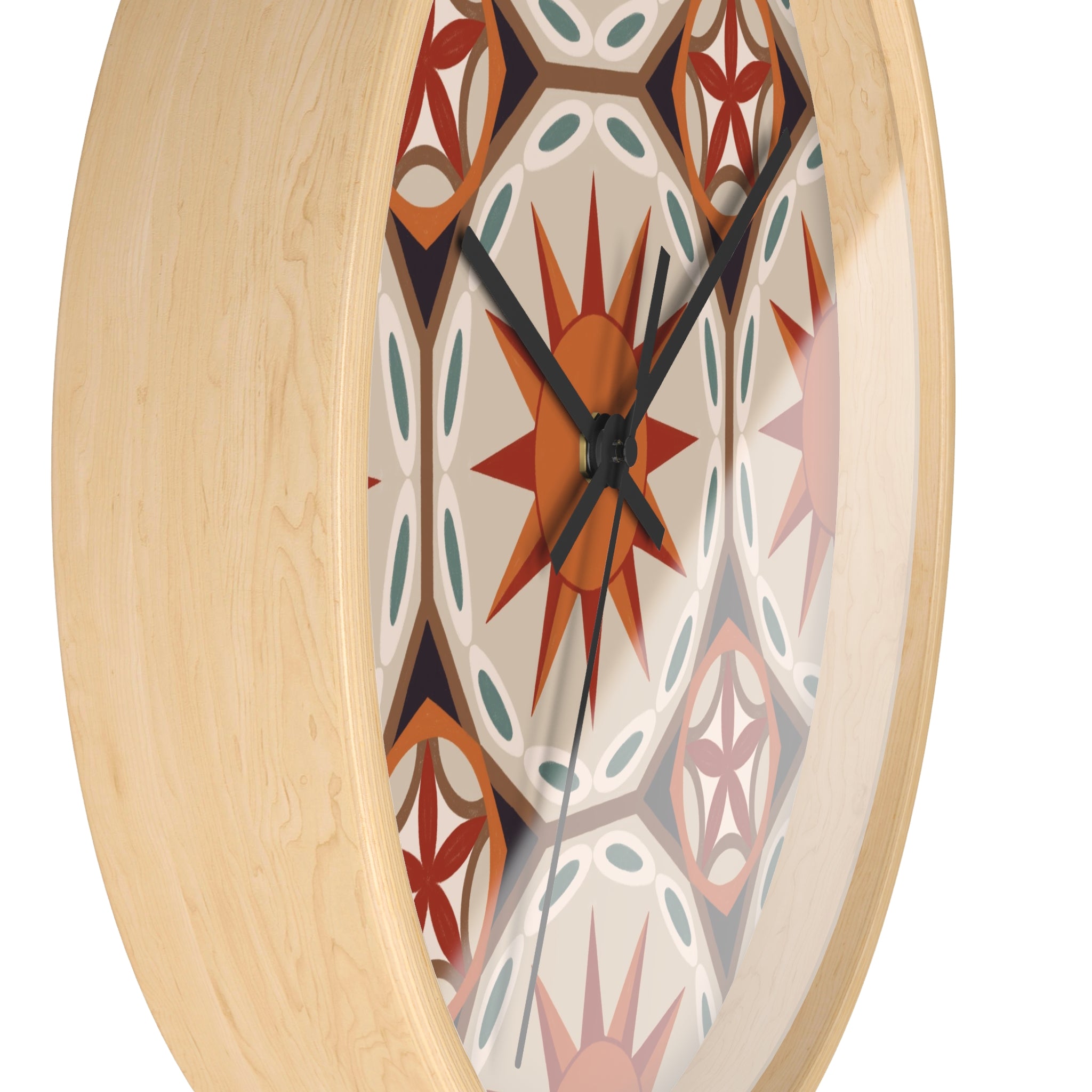 Radial Sunl Wall Clock - Vibrant Home Decor for Unique Spaces