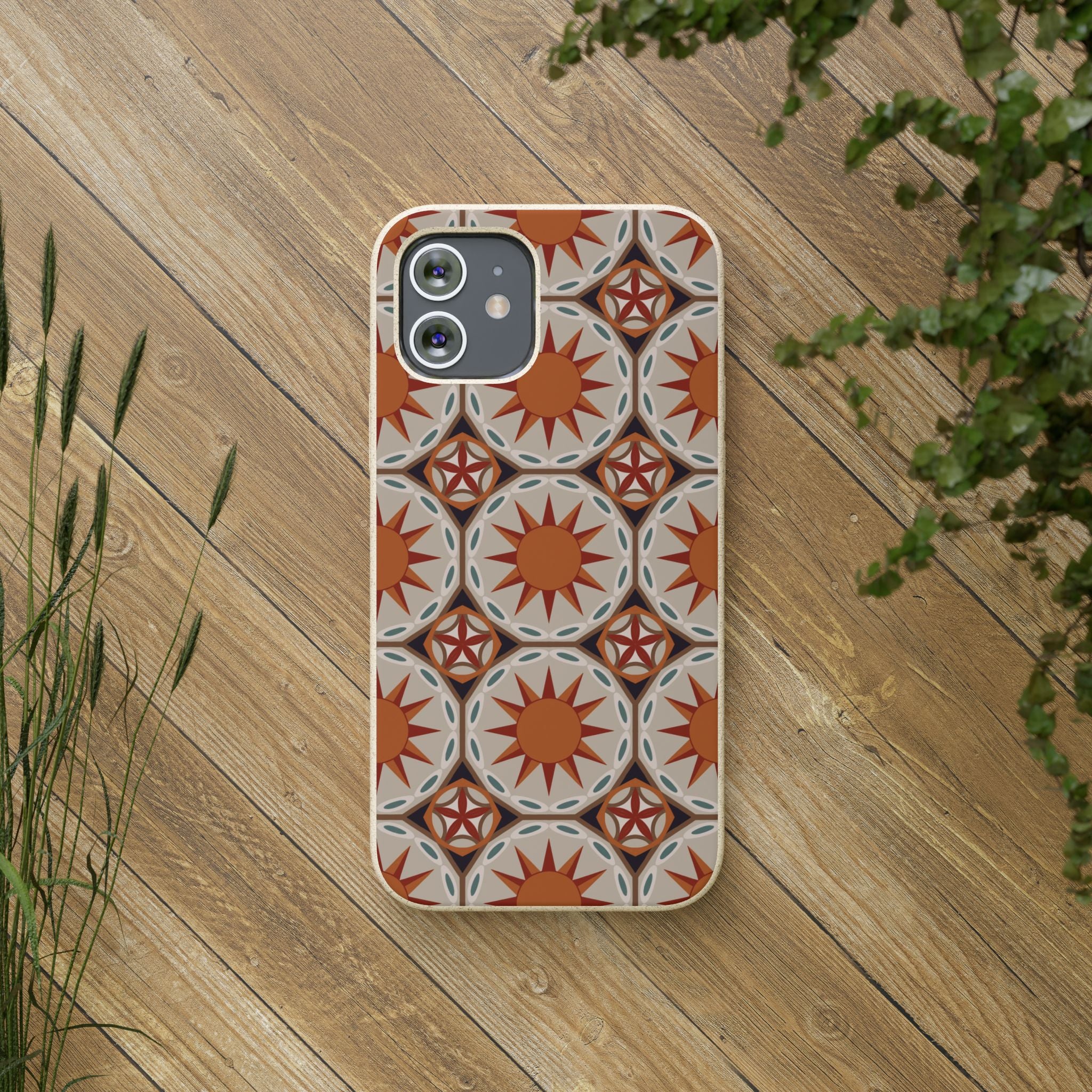 Radial Sun Biodegradable Cases