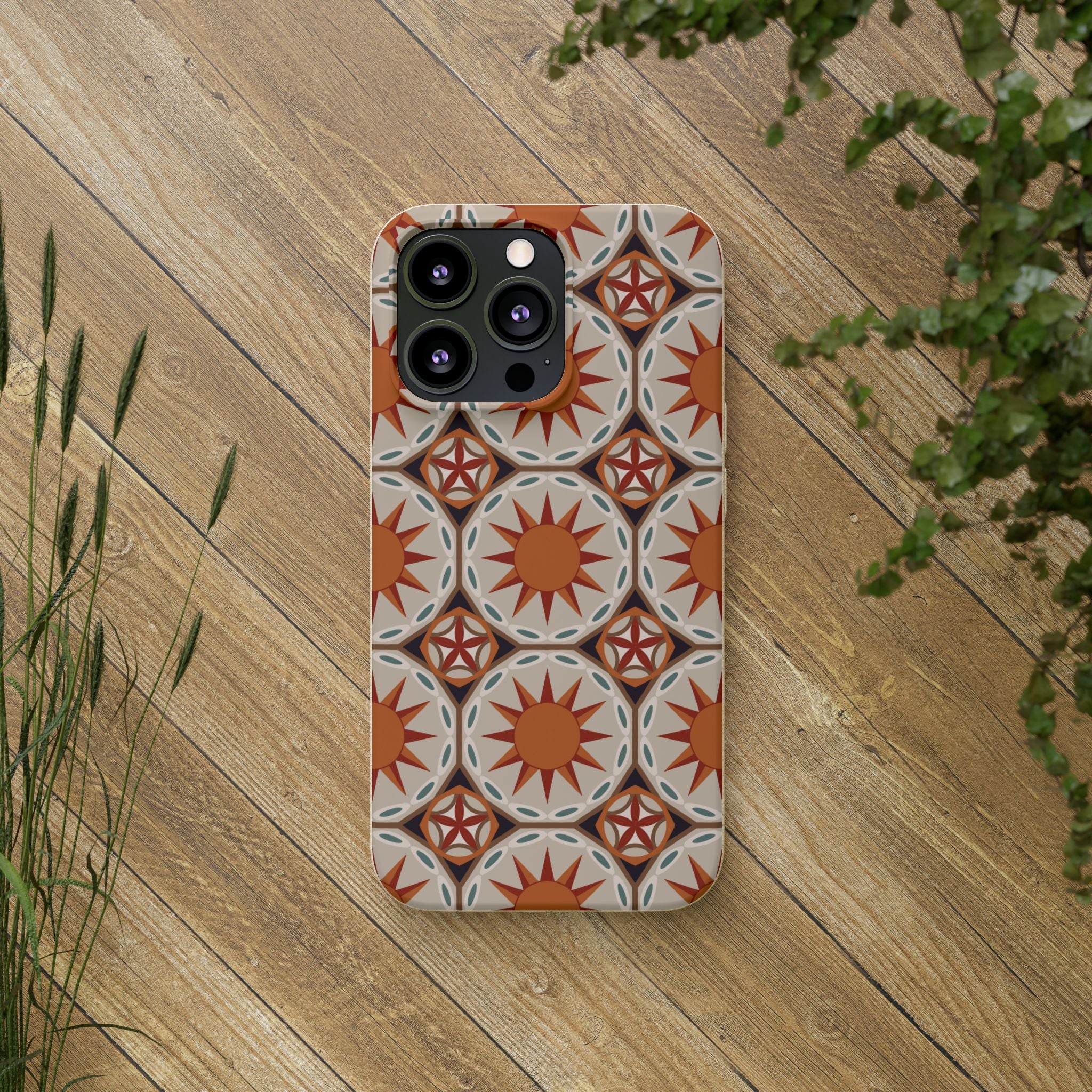 Radial Sun Biodegradable Cases
