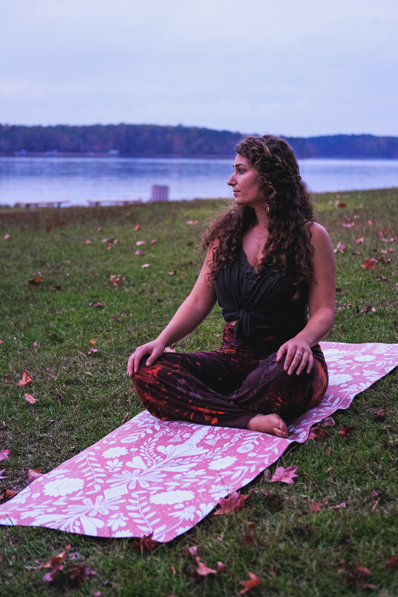 Fire [Rubber Yoga Mat]