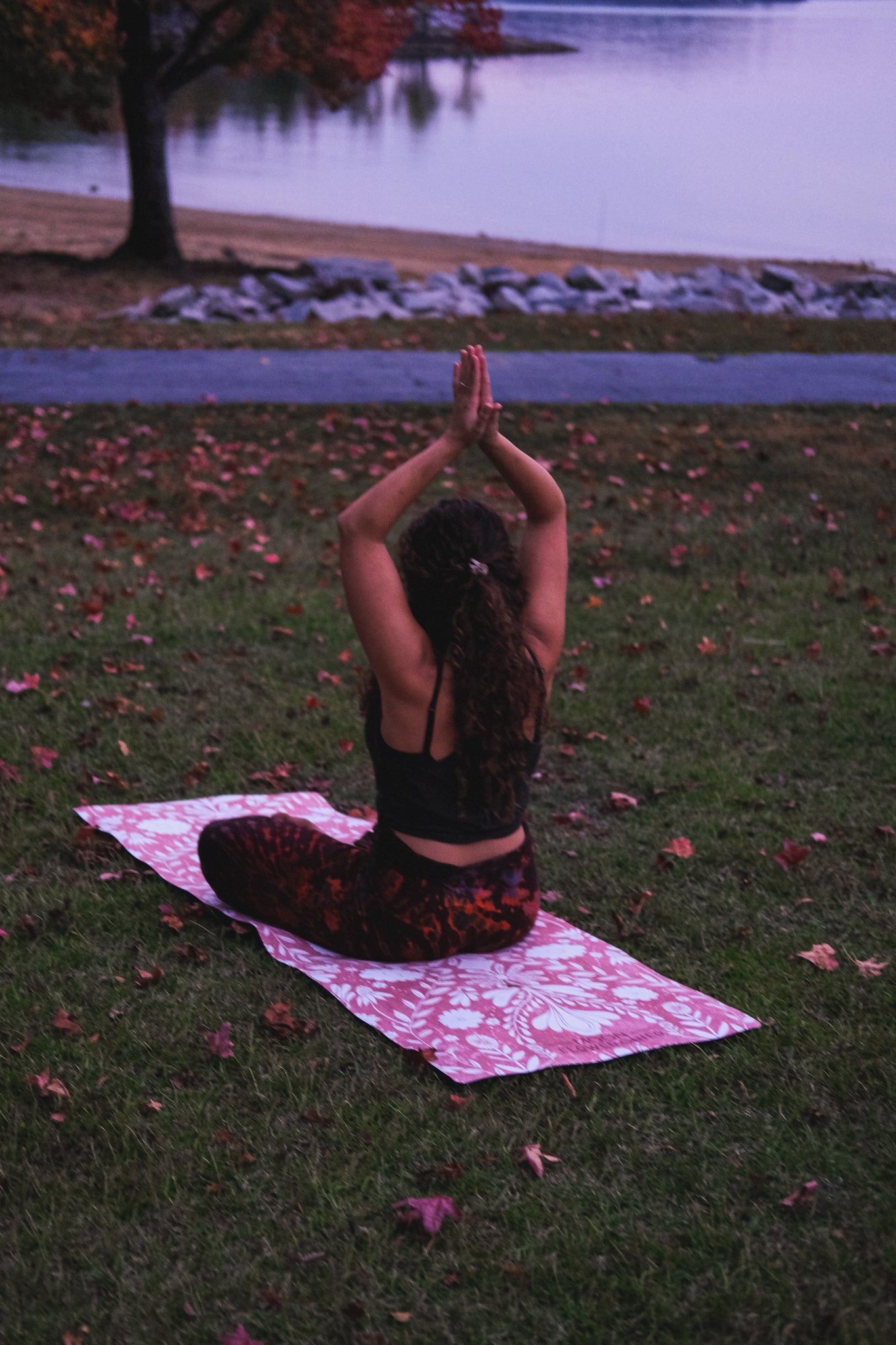 Fire [Rubber Yoga Mat]