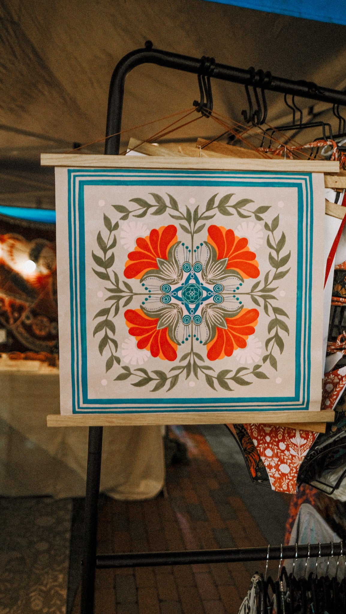 Encapsulated Flower [Framed]