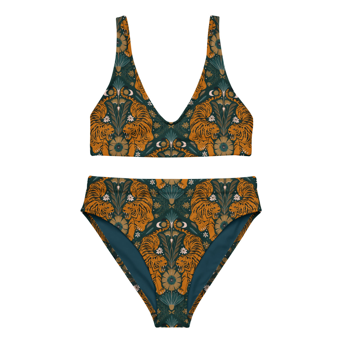Recycled high-waisted bikini [Le Tigre]