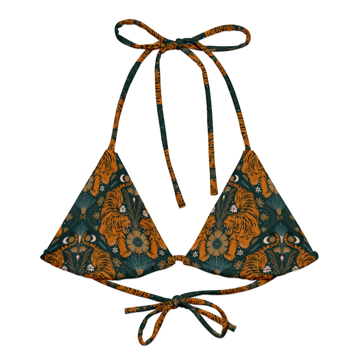 Recycled string bikini top [Le Tigre]