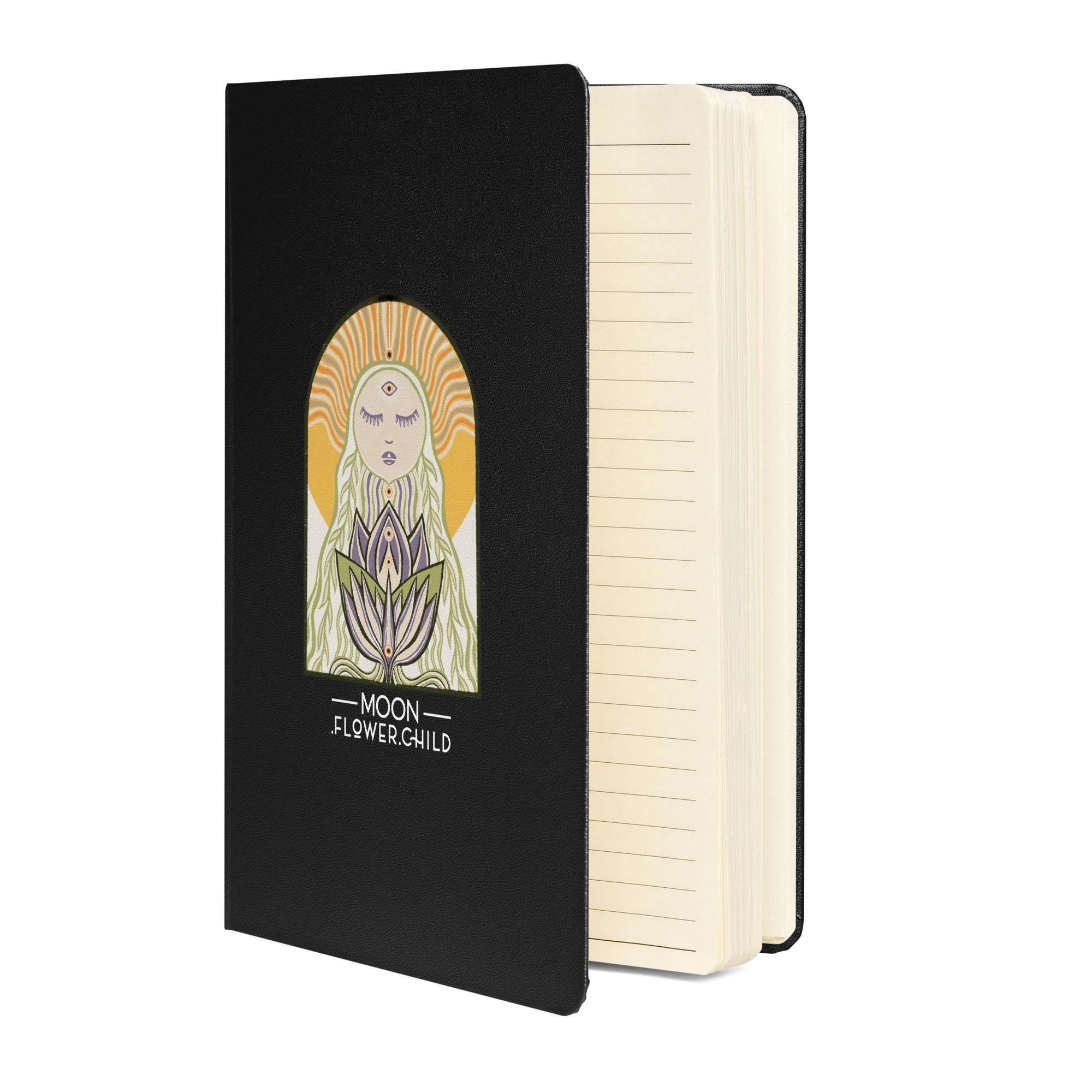 Hardcover bound notebook