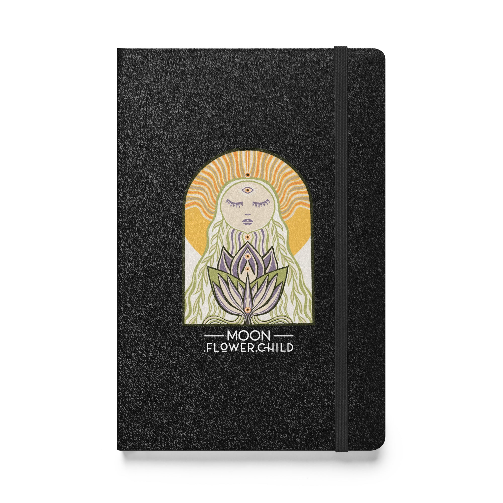 Hardcover bound notebook