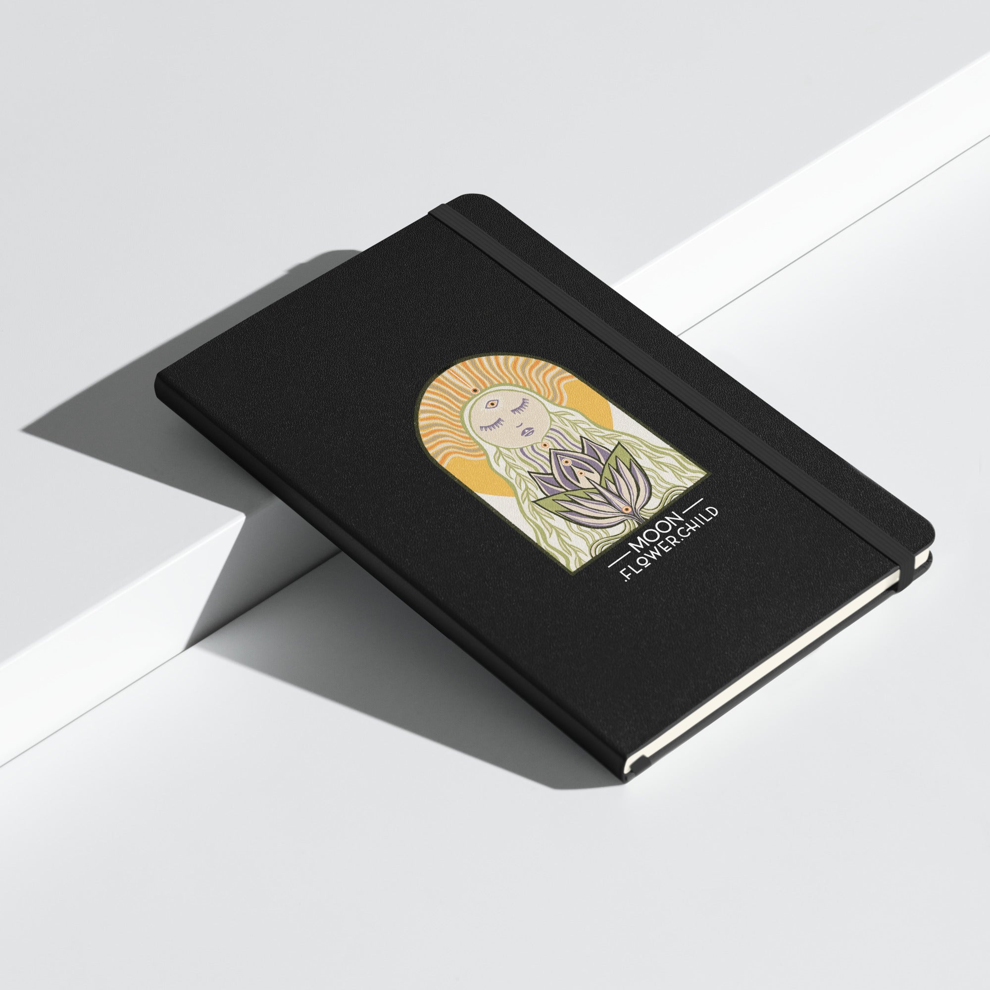 Hardcover bound notebook